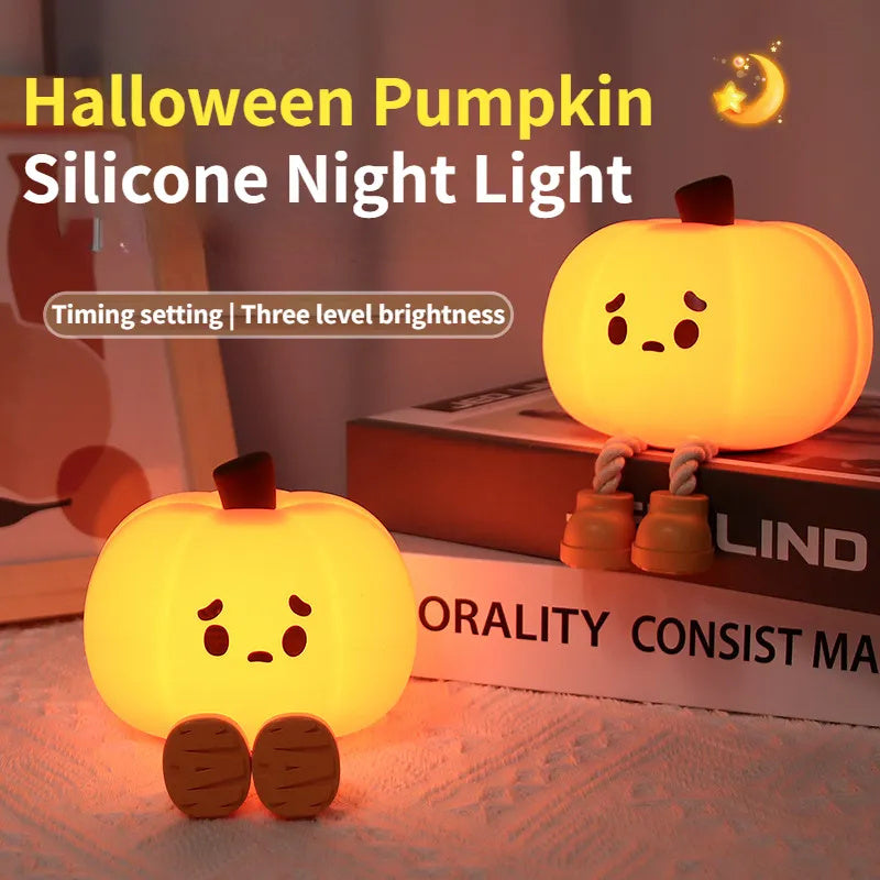 Home Decor Halloween Pumpkin Night Light